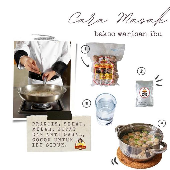 Bakso Warisan Ibu Daging Ikan Tenggiri isi 20 Buah