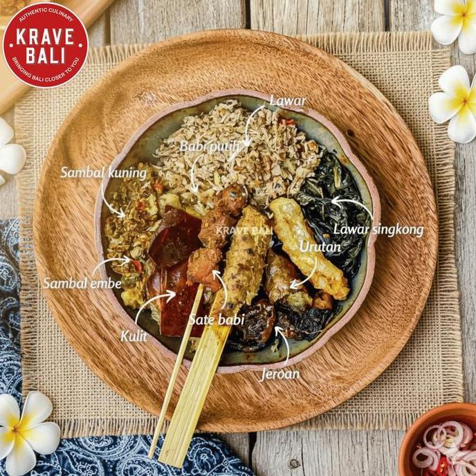 Makanan Khas Bali Praktis Bigul Candra Babi Guling Krave Bali (170 gr)