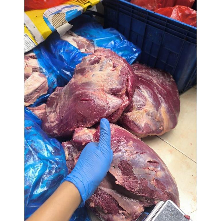 Terlaris DAGING RENDANG SUPER KELAPA 1kg 100% ORI BUKAN KALENG KALENG SAPI SEGAR