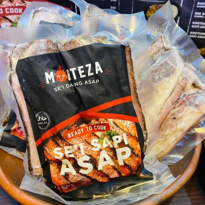 sei sapi asap brisket lengkap dengan sambal 450gram (smoked brisket)