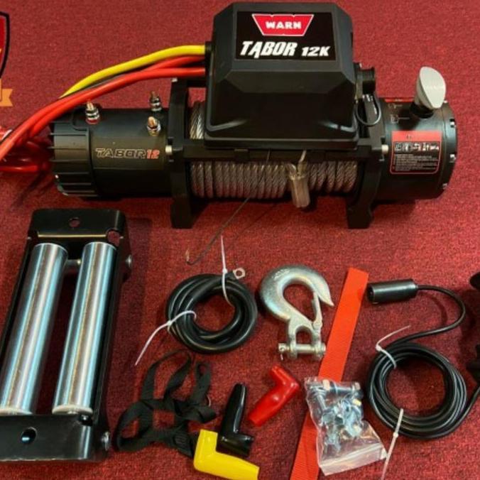 WINCH DEREK WARN TABOR 12000LBS 6TON 24V ORIGINAL DAN TERPERCAYA