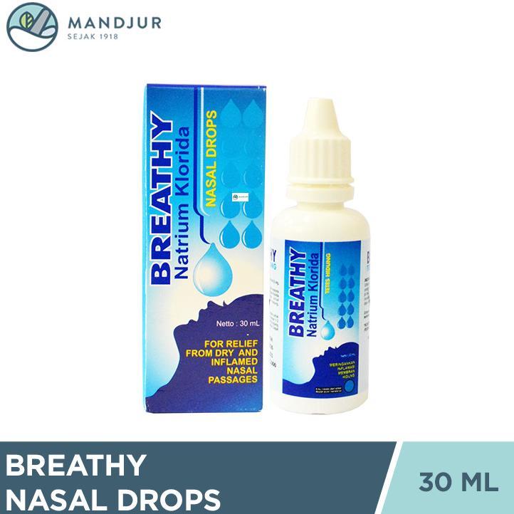 Breathy Nasal Drops 30 mL -  Obat Tetes Hidung Khusus Anak dan Bayi
