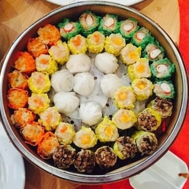 Terlaris Kulit dimsum isi 225-250 (estimasi) lembar D8cm tipis halal lentur/gyoza/pangsit/siomay/man