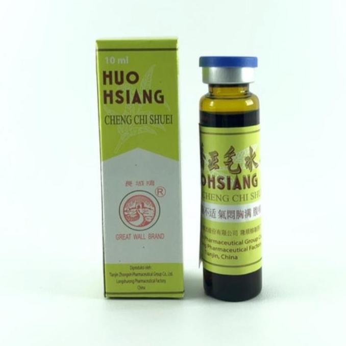 Ready Huo Hsiang Cheng Chi Shui / Huo Xiang Zheng Qi Shui - Obat Diare Angin
