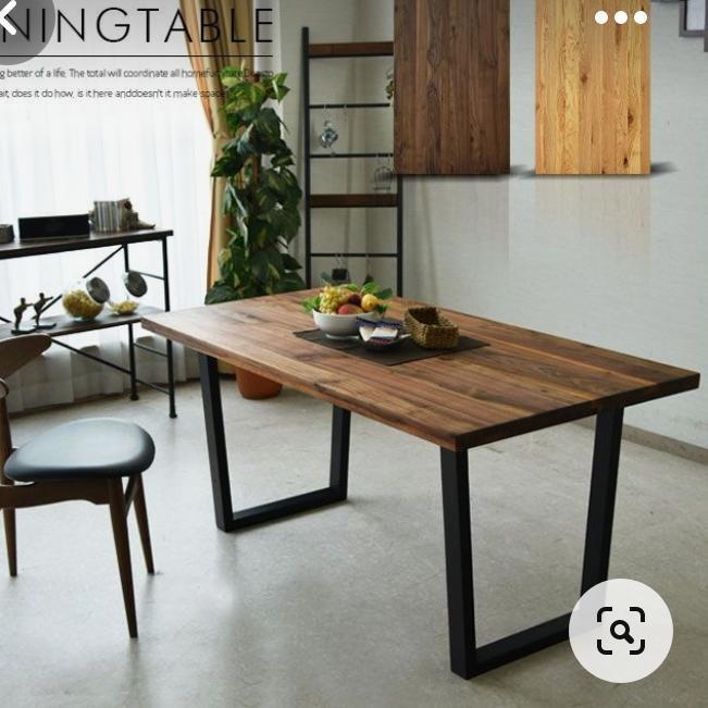 top table meja kayu mahoni tua sudah pernis uk180x80x75