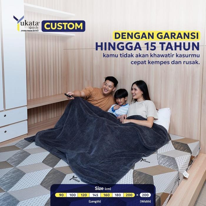 Kasur Busa Inoac Yukata Custom ukuran 180x200 cm Garansi 15 Tahun Inoac Foam Mattress Original 100%