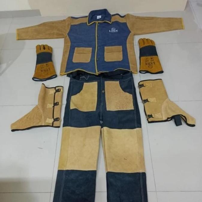 Jaket + Celana Las 1 Set / Jacket Welding LYNX Original