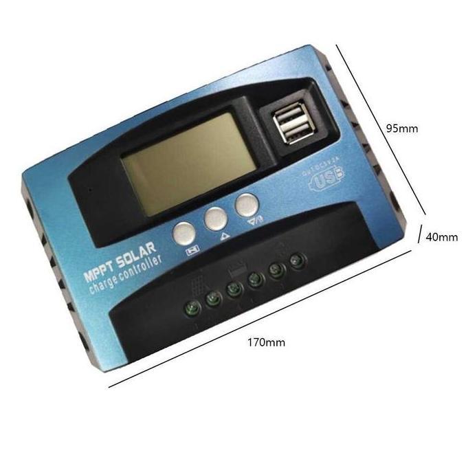 SCC MPPT 60 A 60A Solar Charger Controller LCD 12/24V MPS36