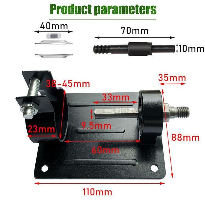 SWASAGARA Dudukan Bor Adaptor Stand Holder Mesin Meja Tangan Drill Mata Gerinda Circular Saw Bracket