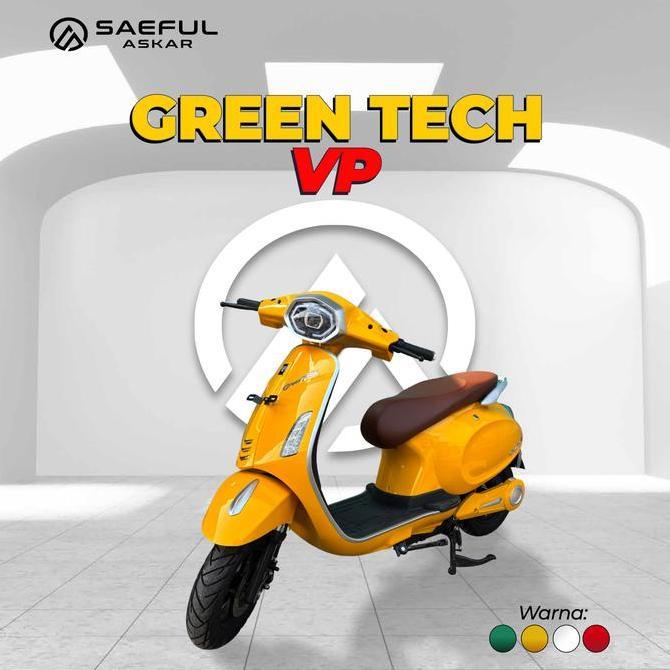 Sepeda Listrik KY Kuangyu Turtle H8 Motor Listrik Green Tech Hurricane Scood Unity VP GT Vespa Listr
