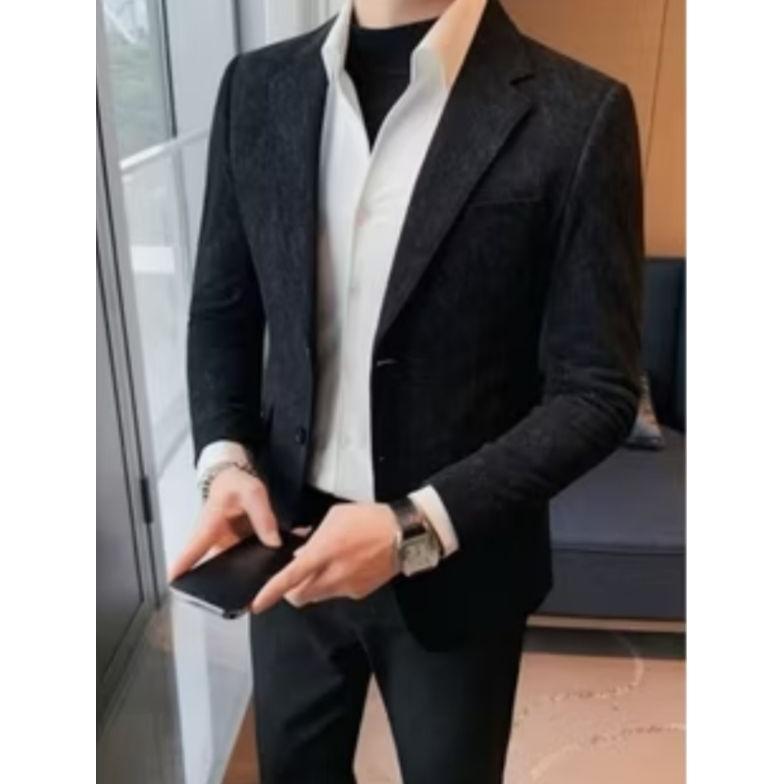 Promo Jas Corduroy Pria Slim Fit Jas Blazer Corduroy Pria  Jas Blazer Pria Casual