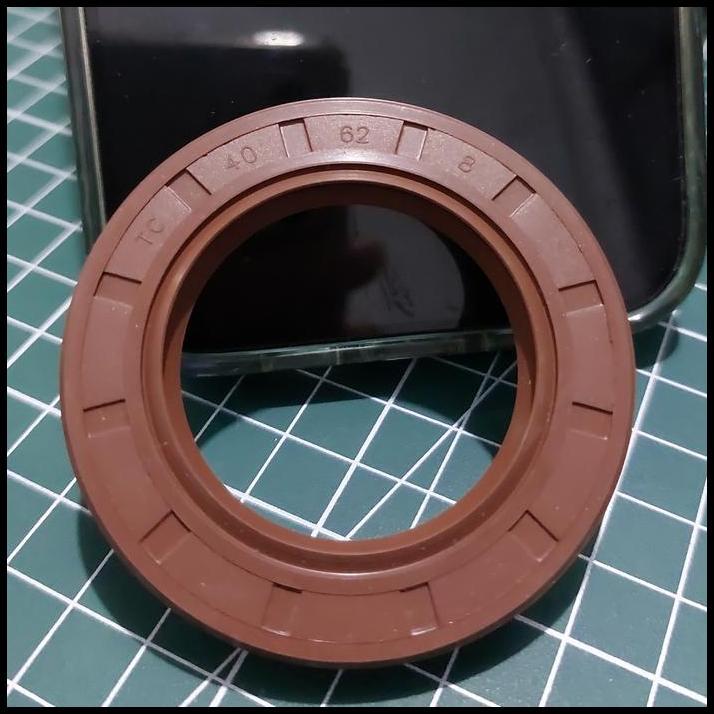 HOT DEAL OIL SEAL TC 40*62*8 VIT FKM / TC 40 62 8 / TC 40X62X8 FKM 