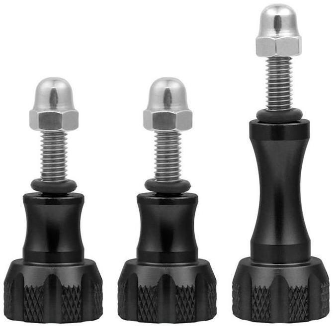 AWAYESH 3pcs Thumb Screw Untuk Gopro Thumb Knob Baut Screw Alat Pemasangan Kamera Olahraga