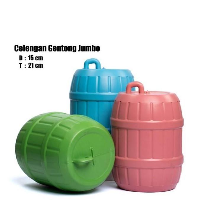 Celengan Gentong Jumbo Plastik