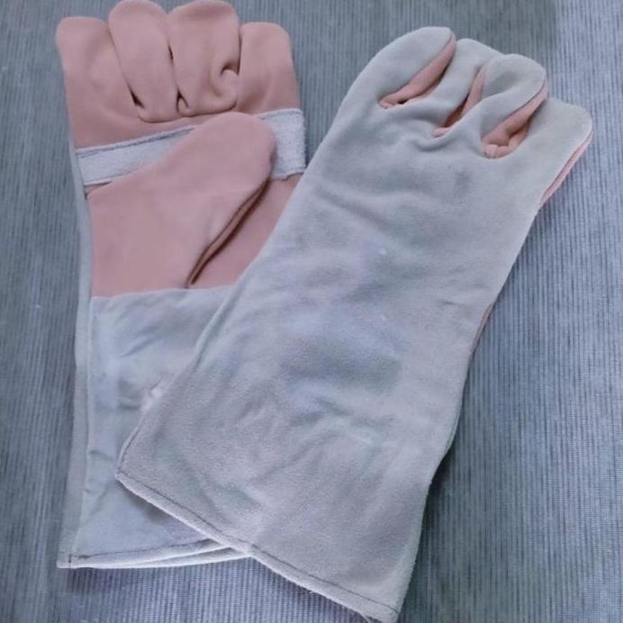 SAFETY LEATHER GLOVE Sarung Tangan Welding Las Kovet Suede