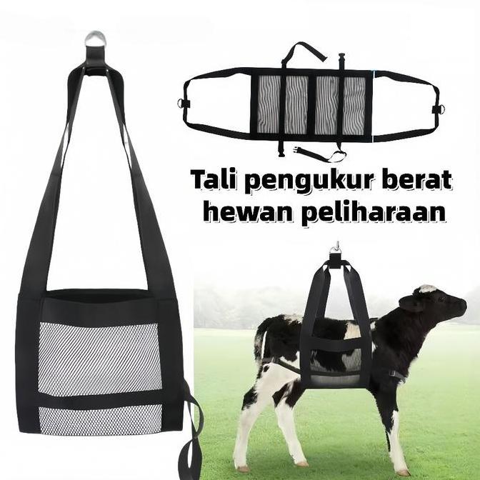 SWASAGARA Selempang Timbangan Domba Dapat Dilipat Timbangan Gantung Hewan Timbangan Domba Digital Ti
