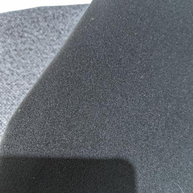 kain plafond mobil hitam bludru