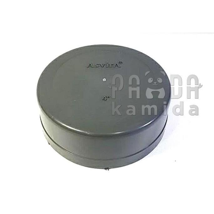 (90 pcs) Dop 4 in PVC / Dop 4" / Tutup Pipa ASVIRA GROSIR original