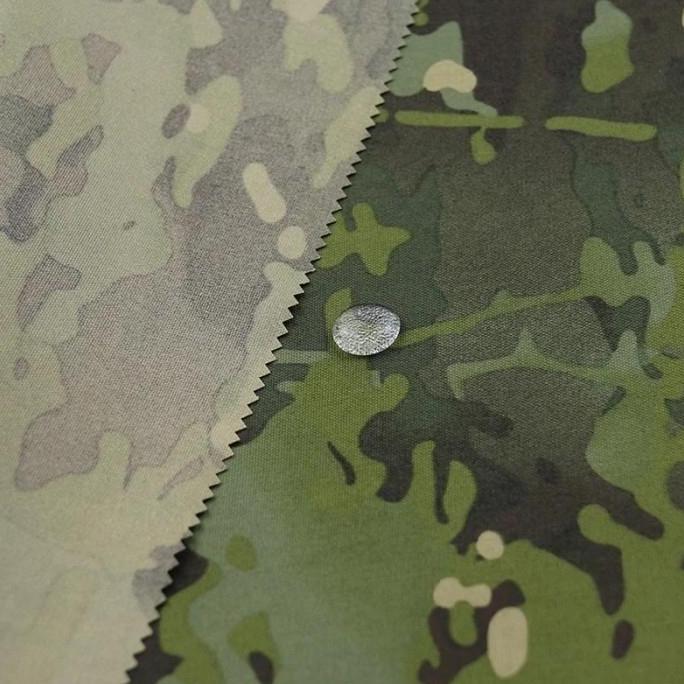 Bahan Kain Cordura 500D Nylon - Loreng Camo Fabric - Multicam Black JM