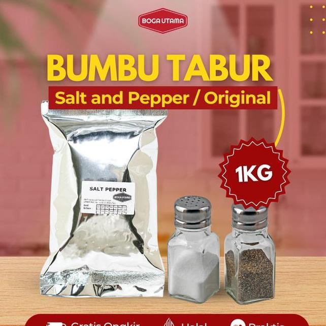 Bumbu Tabur Pepper 1 Kg Ayam Taiwan