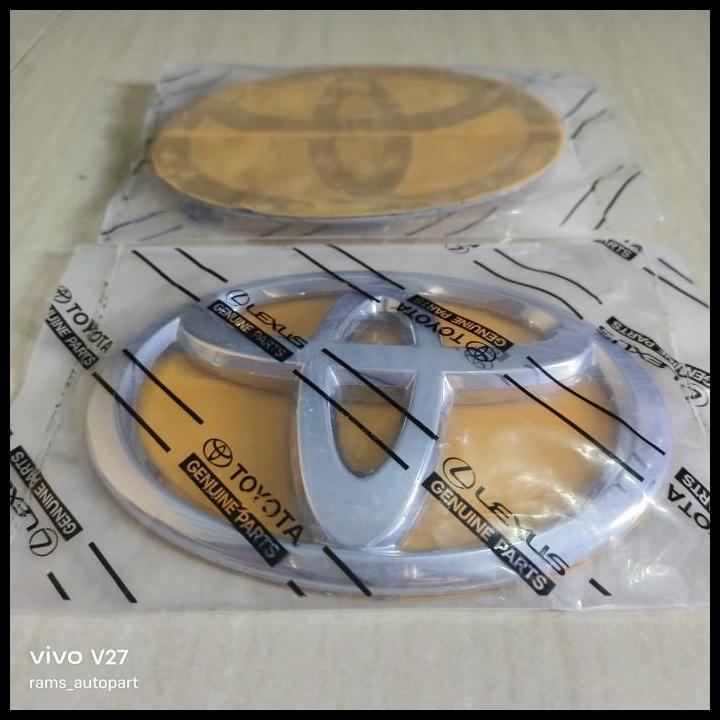DISKON EMBLEM LOGO TOYOTA BELAKANG AVANZA RUSH ORIGINAL 