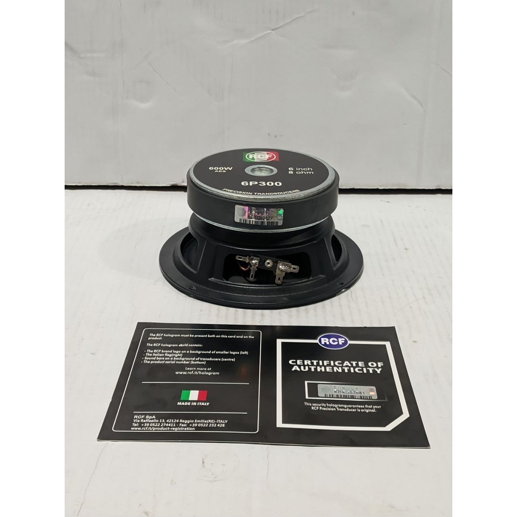 speaker 6 inch RCF 6P300 ITALY ORIGINAL/speaker 6 inch rcf 6p300 original