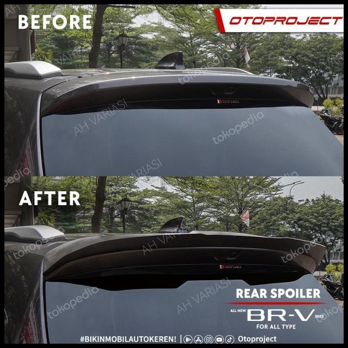GRATIS ONGKIR REAR SPOILER BELAKANG OTOPROJECT ALL NEW BRV 2022-2023 