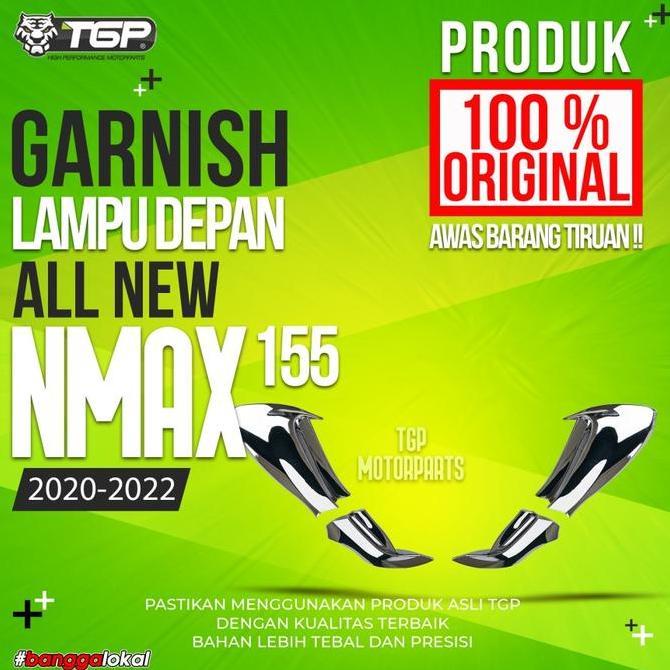 Promo Garnish Lampu Depan All New Nmax 155 (2020 -2021) Aksesoris Variasi Diskon