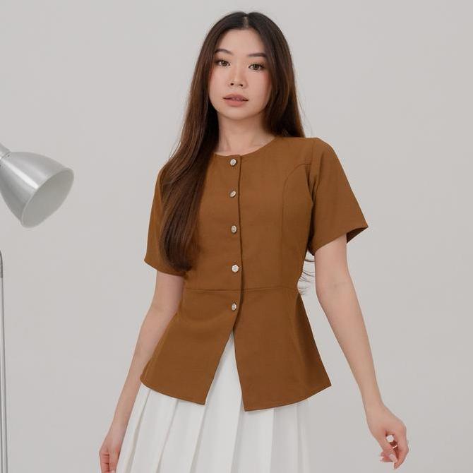 Foxquinn - Roxy Foxquinn Roxy Top Blouse Wanita Atasan Casual