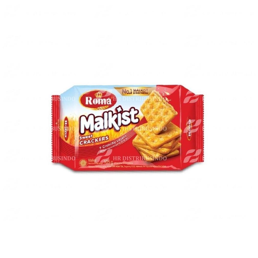 BISKUIT ROMA MALKIST CRACKERS 105 Gram 1 KARTON / DUS