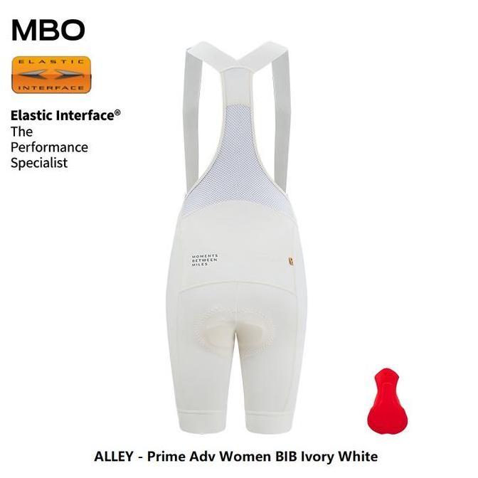 Celana BIB Women Mysenlan MBO Prime Advance ALLEY Ivory White
