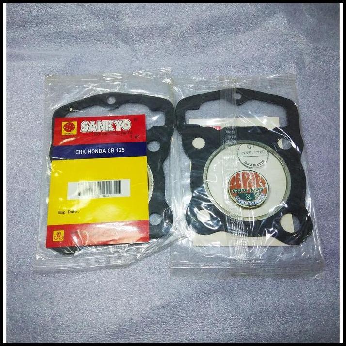 TERBARU PAKING HEAD CB125 PERPAK GASKET CYLINDER HEAD CB 125 