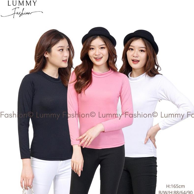 Limited Manset Kaos Kerah Tinggi / Inner / Manset Baju High Neck / Manset Hitam / Manset Putih