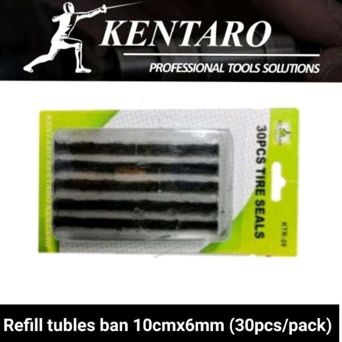 Promo REFIL BAN TUBLES 10cmx6mm 30PCS/PACK KENTARO JAPAN QUALITY Diskon