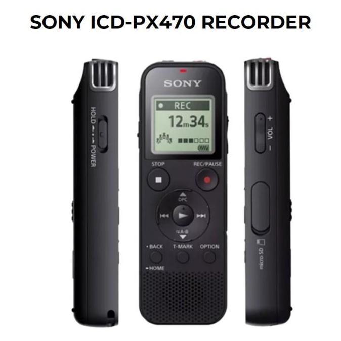 Sony ICD-PX470 / ICD PX470 Digital Voice Recorder