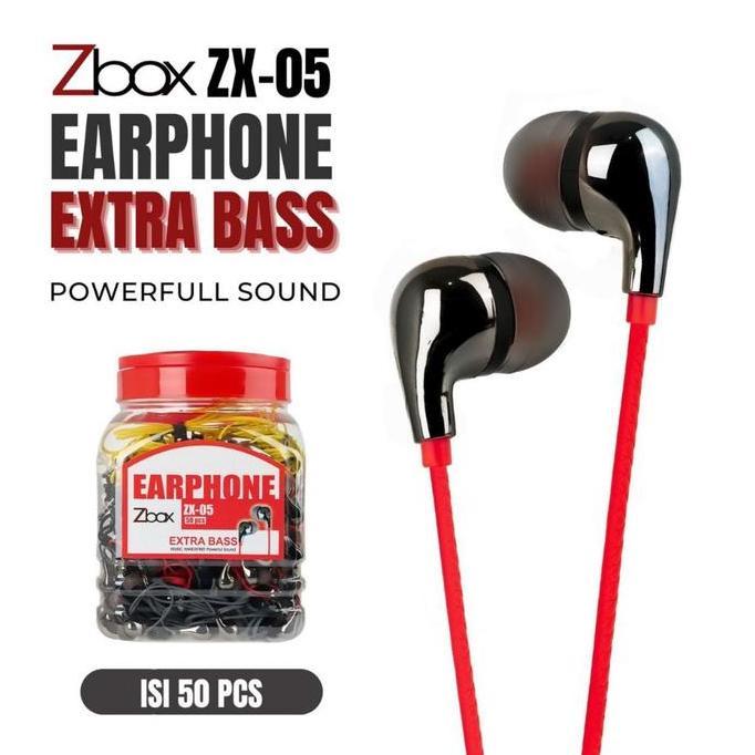 HEADSET TOPLES ZBOX ZX-05 ( TOPLES ISI 50 PCS ) | HF TOPLES ZBOX ZX05 HEADSET MURAH | SUPERBASS | HA