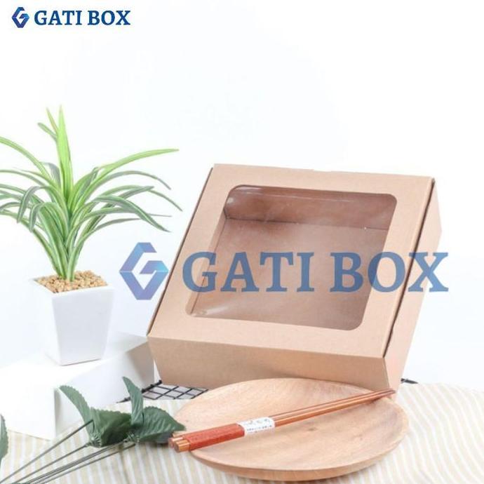 kotak kue box cake dus lapis legit lebaran idul fitri dus 22x22x7