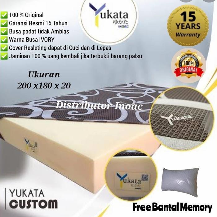Inoac Yukata kasur busa no 1 tebal 20 cm garansi 15 tahun