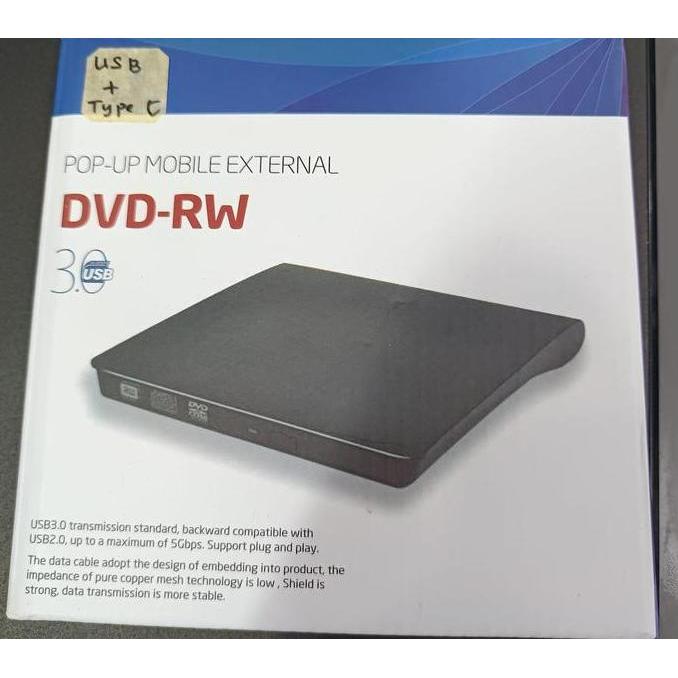 NEW DVD RW External USB 3.0 DVD-RW External