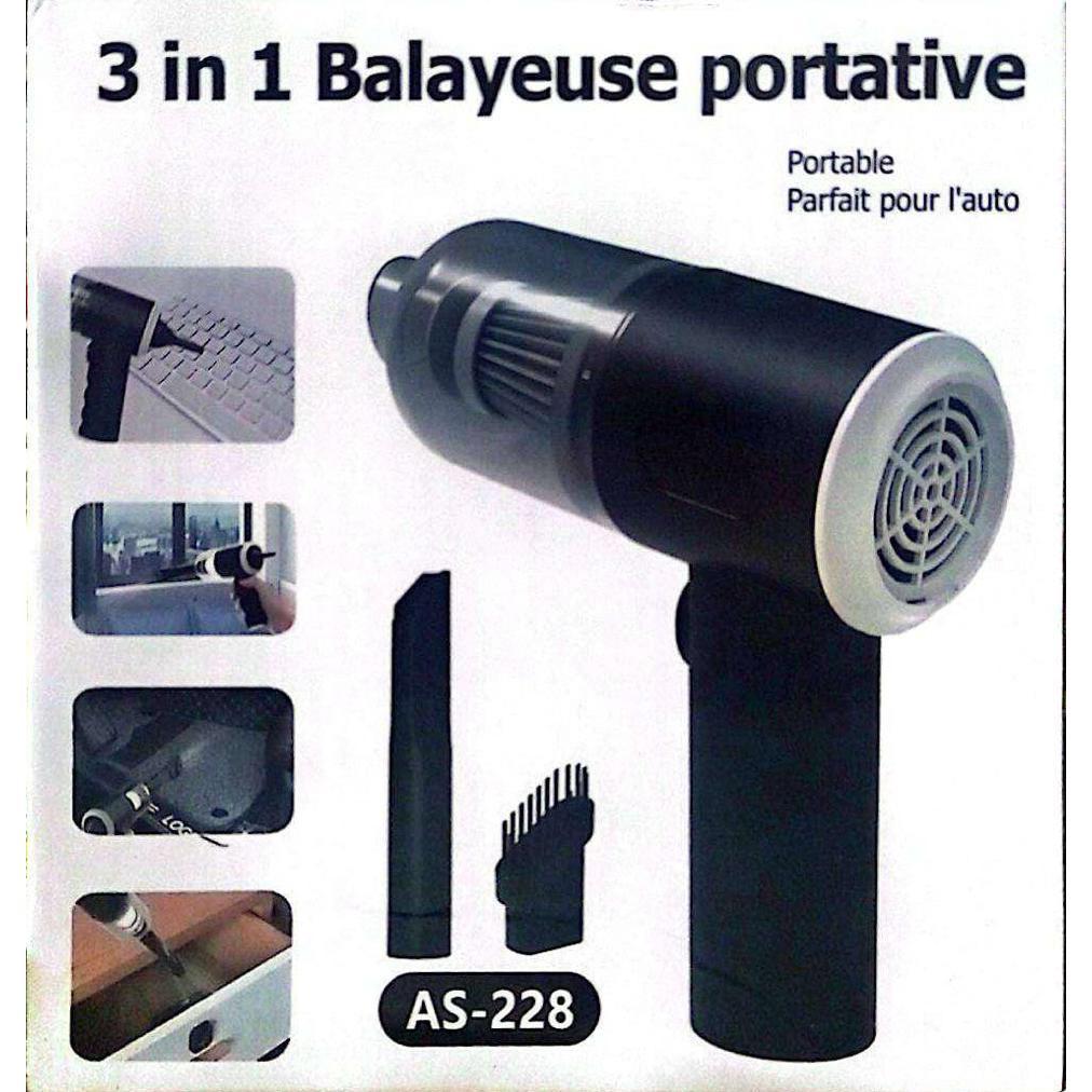 BESTPROMO Vacuum Cleaner Portable Mini USB 3 in 1 / Penghisap Debu Mobil Kursi