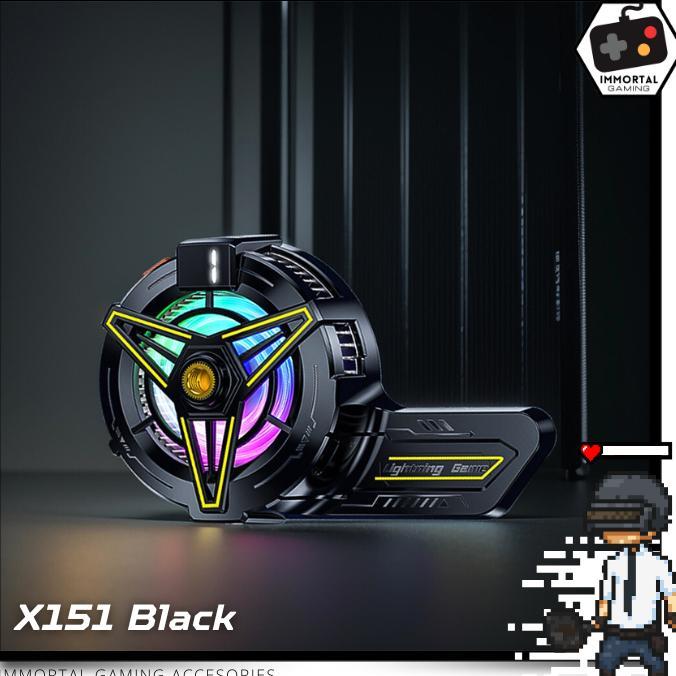 DISKON [IM] X151 FUNCOOLER HYBRID MAGNETIC CLIP PENDINGIN HP FAN COOLER GAMING USB BUKAN FLYDIGI BLA