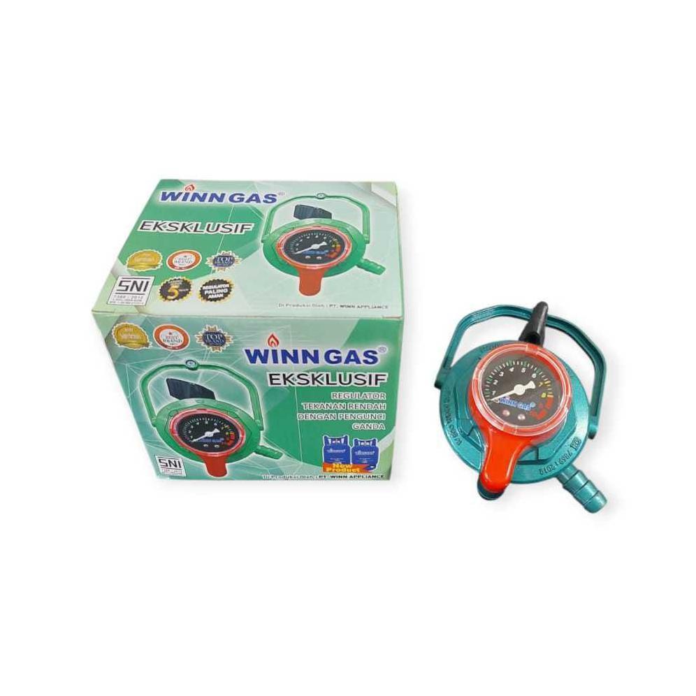 HOT DEALS Regulator Winn Gas W 800 M Meter EKSKLUSIF HIJAU NEON W800M METER