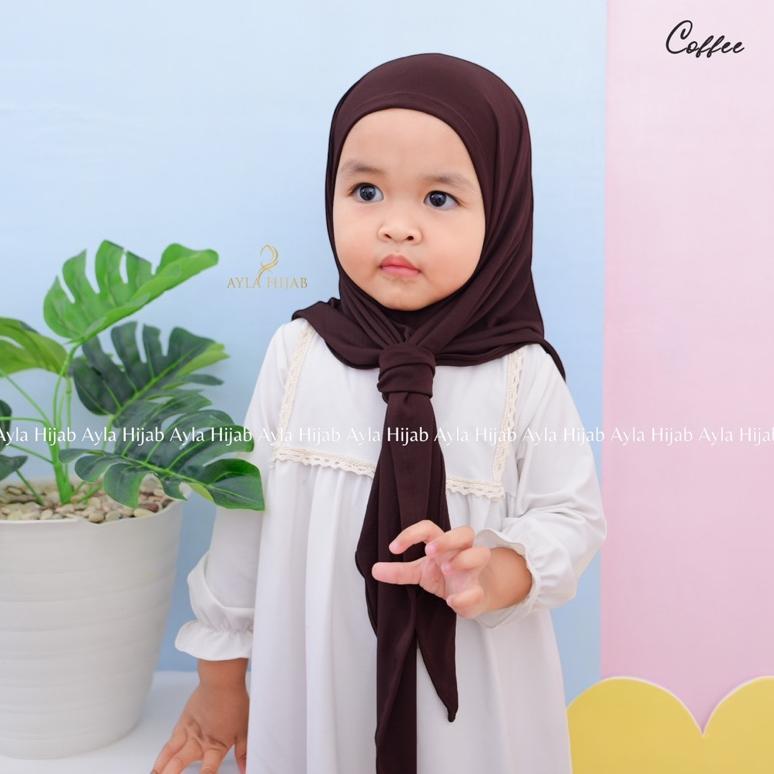 Exclusive Camila Pashtan Anak Camila / Pashmina Instan Anak Jersey Premium