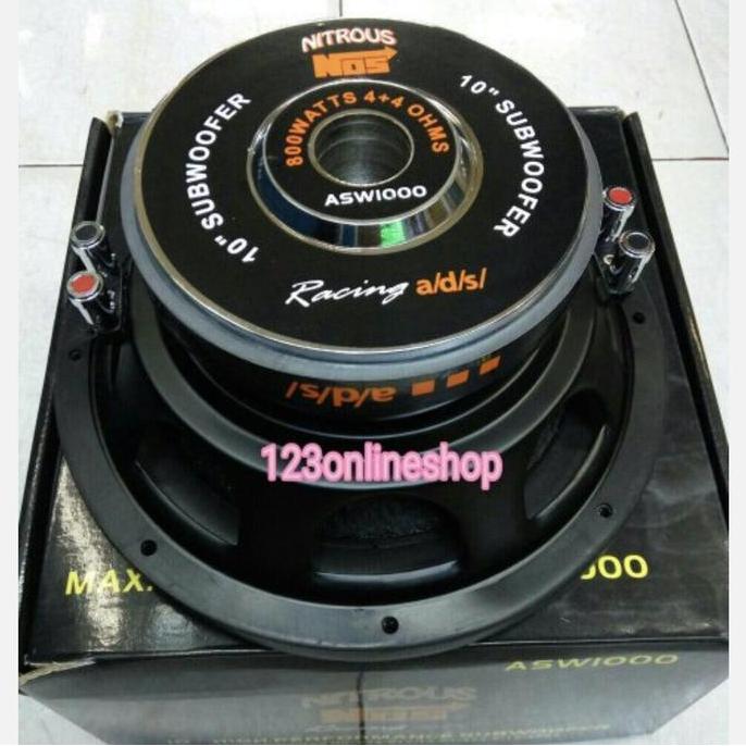 FLASH SALE - Subwoofer Ads Nos 10 Inch Double coil original