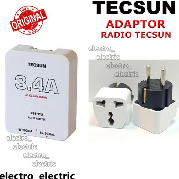 Adapator Radio Tecsun