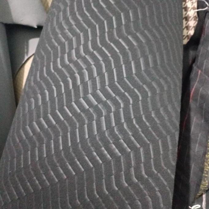 Jual Kain jok mobil Harga per meter avanza Hitam salur bahan doortrim dan jok avanza Bludru Fabric