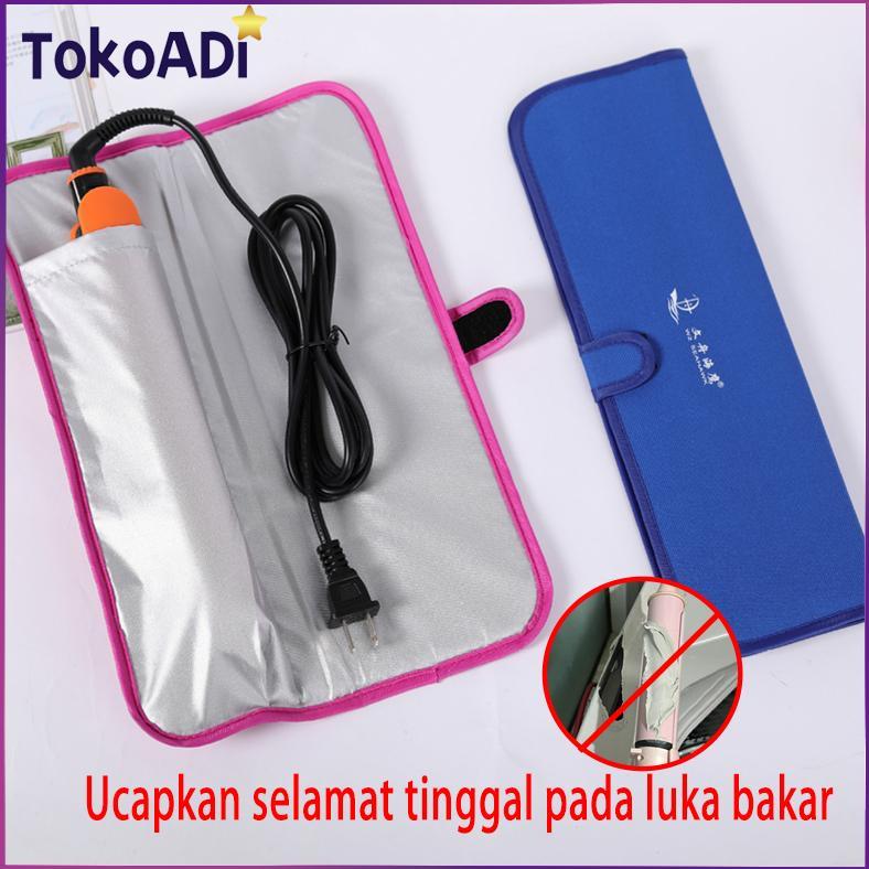 NEW Tempat Catokan Anti Panas/Tas Catokan/Pouch Catokan/Rambut Catokan [terbaik][terlaris]