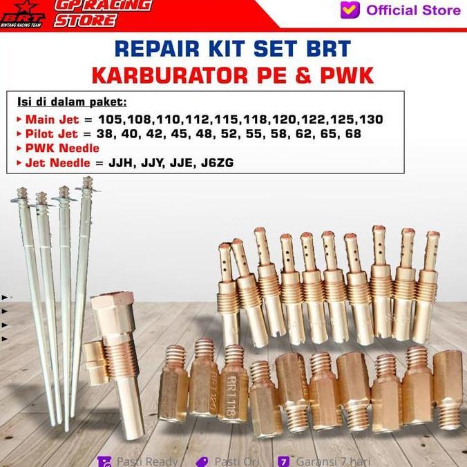 BEST PRICE - PAKET REPAIR KIT SET KARBURATOR PE28 - PE30 BRT