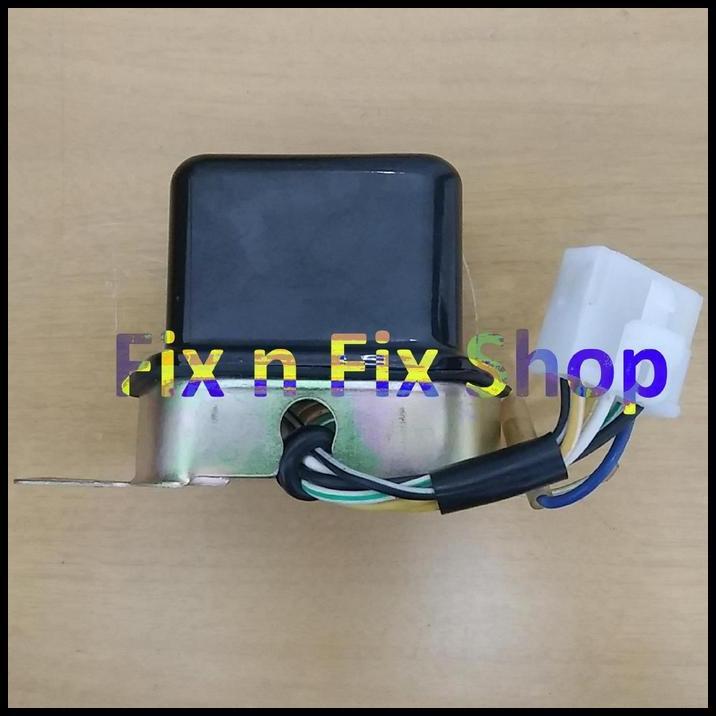TERLARIS VOLTAGE REGULATOR 12V MITSUBISHI COLT T120 OLD T-120 PENGATUR VOLTASE 
