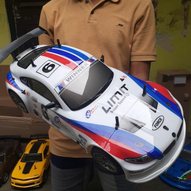FREE ONGKIR RC DRIFT MOBIL REMOTE CONTROL SEDAN DRIFT BESAR SCALE 1:10 BATRE CASH